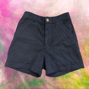 Big Bud Press Work Pants Shorts in Black